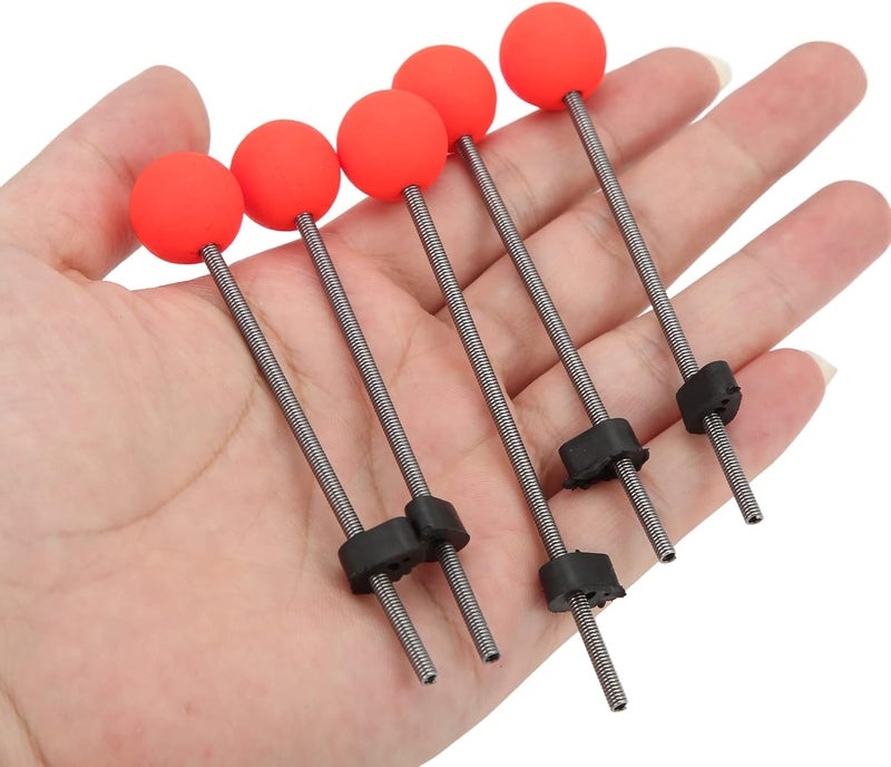 Topyond 5pcs Portable Winter Ice Fishing Rod Pole Tip for Outdoor Winter Fishing Tackle Auxiliary Equipment - Image 4